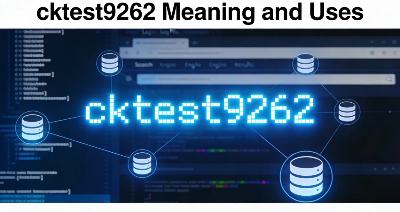 cktest9262 meaning and uses in software testing SEO and backend database systems explained visually