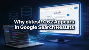 Why cktest9262 Appears in Google Search Results