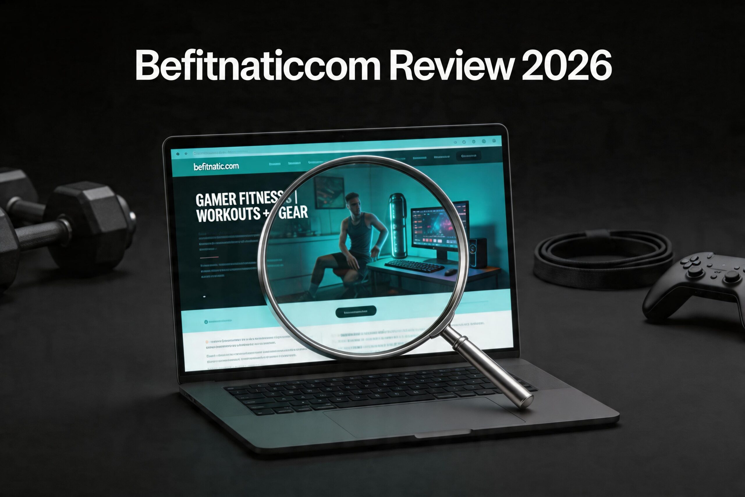 Befitnaticcom website review showing gaming tech and lifestyle content hub in 2026, detailed analysis