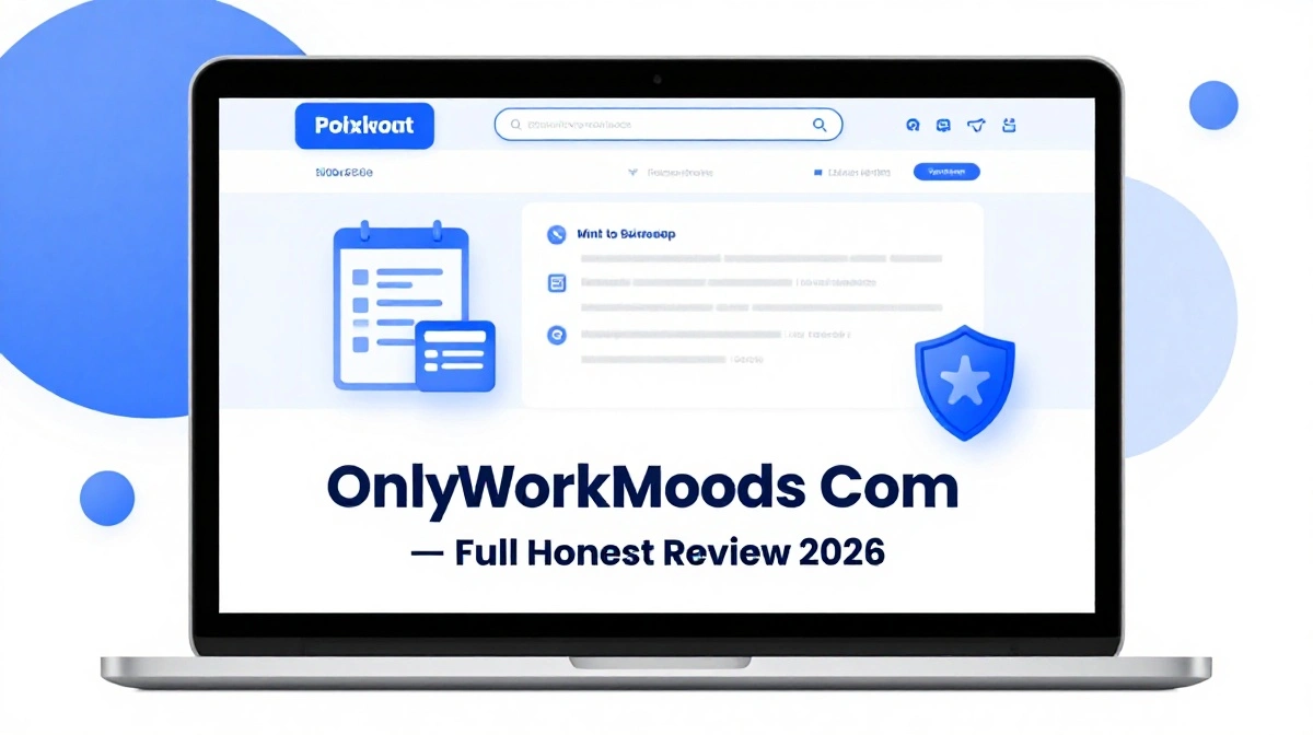 OnlyWorkMoods Com website review showing blog layout content topics and safety analysis for US readers 2026