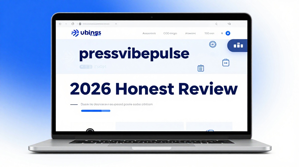 pressvibepulse com website review showing digital content platform interface and trending articles 2026