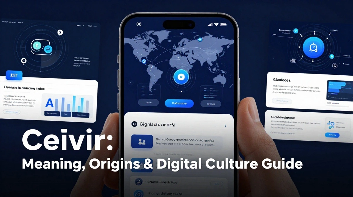 ceıvır concept showing language translation, digital communication, cultural adaptation, and modern technology connections