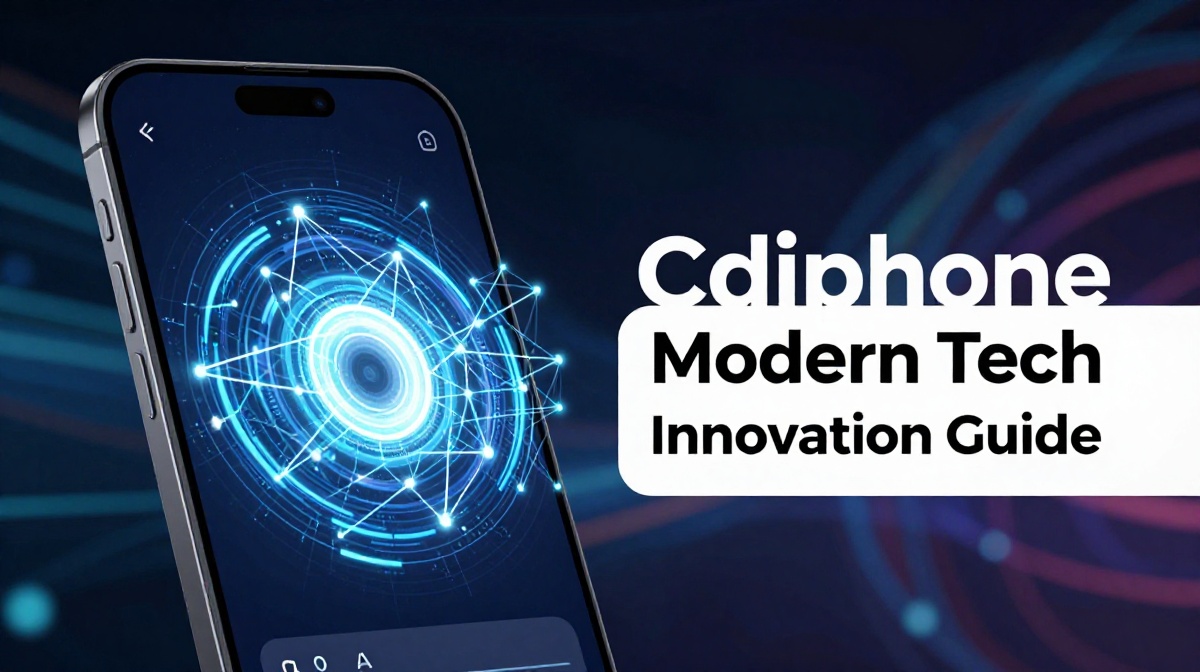 cdiphone overview showing modern smartphone innovation, AI-driven mobile system, and digital performance optimization concept