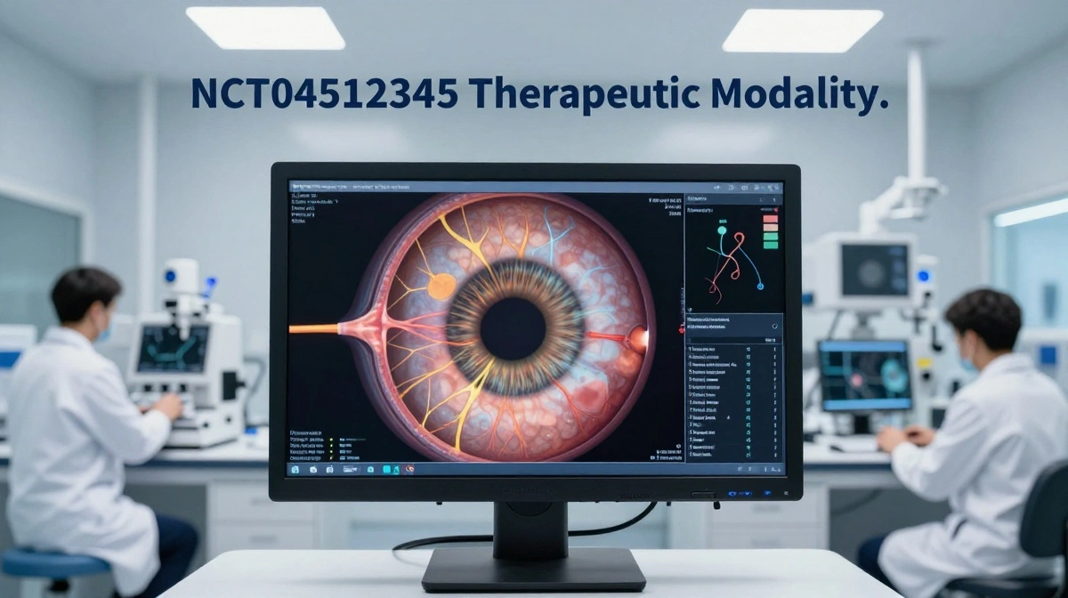 NCT04512345 therapeutic modality research showing corneal nerve imaging for neuropathic corneal pain and imaging biomarkers.