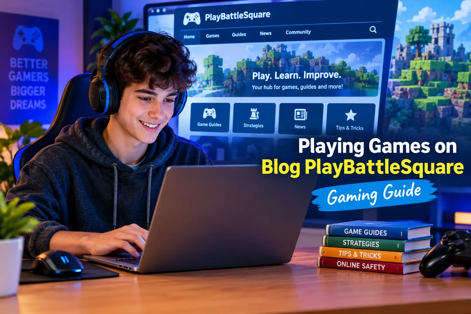 Playing Games on Blog PlayBattleSquare with gaming guides, strategies, online gameplay tips, and helpful gaming insights for players.